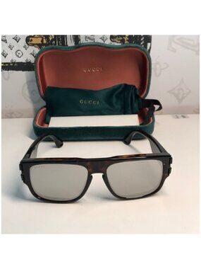 Gucci GG0664s Tortoise Shell Sunglasses 004 New